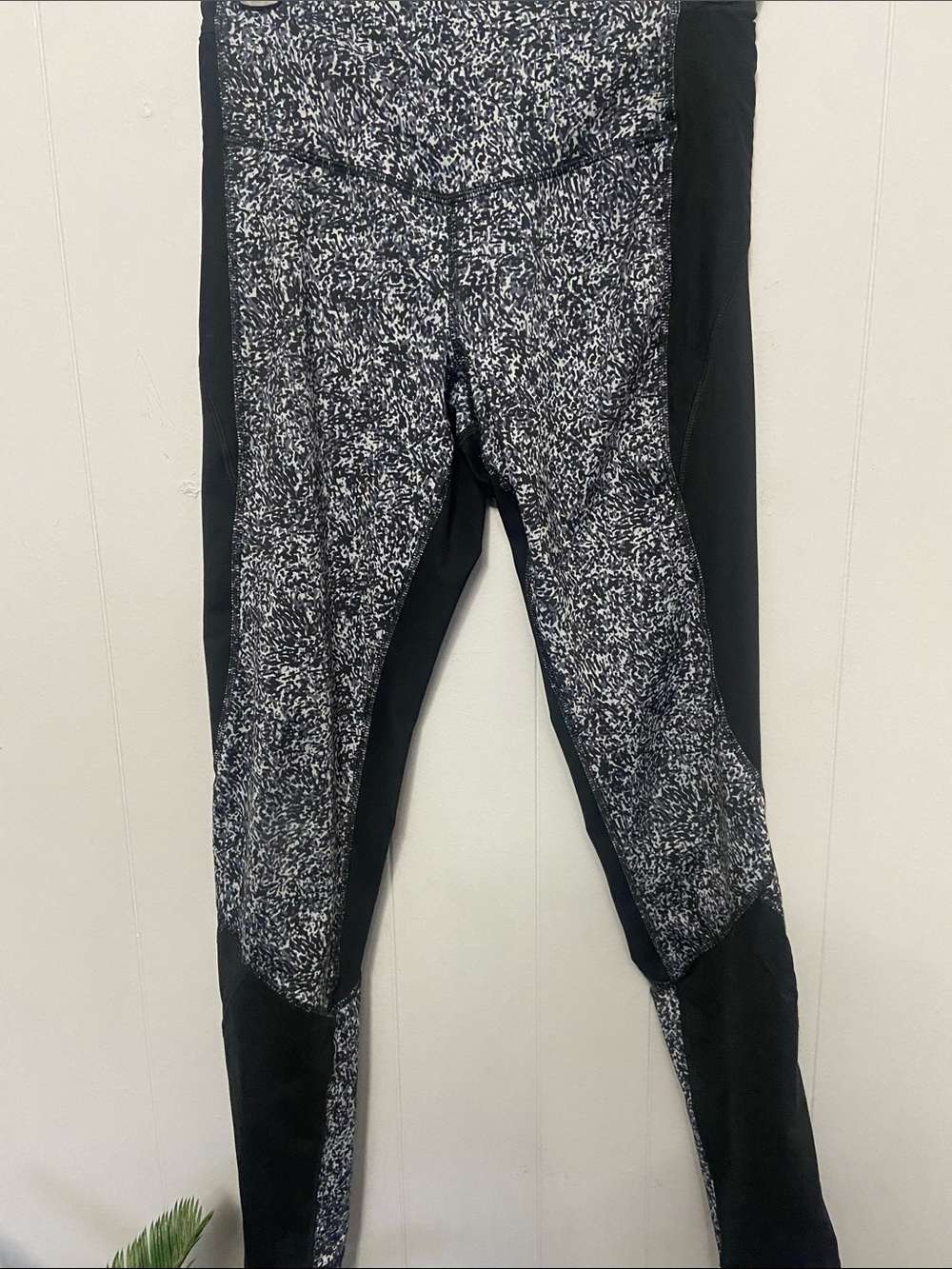 Champion C9 Black and White Speckled Athletic Leggings